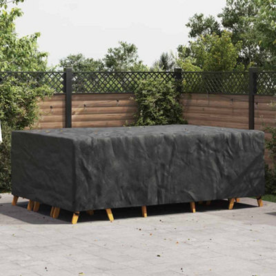 Walplus Outdoor Furniture Cover Black 300 X 200 X 90 Cm 210D - image 1