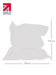 rucomfy Beanbags Rucomfy Indoor Or Outdoor Adults Water Resistant Giant Squarbie - Olive Beanbag Lounger - thumbnail 3