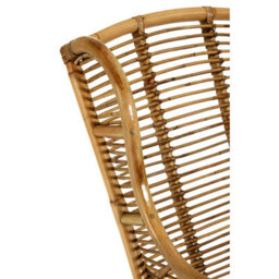 Orsina Grey Natural Kubu Rattan Chair, Easy To Clean Kubu Rattan Dining Chair - thumbnail 5