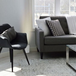 Happy Homewares Small And Contemporary White Gloss Led Table/floor Lamp Uplighter - thumbnail 2