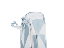 Beliani Set Of 2 Garden Chair Cushions Fiji 29 X 38 Cm Blue - thumbnail 8