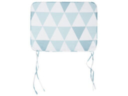 Beliani Set Of 2 Garden Chair Cushions Fiji 29 X 38 Cm Blue - thumbnail 9