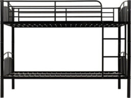 Seconique Ventura 3Ft Bunk Bed Black Finish Can Be Used As Two Beds - thumbnail 5