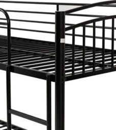 Seconique Ventura 3Ft Bunk Bed Black Finish Can Be Used As Two Beds - thumbnail 7
