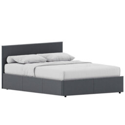 Lassic Vida Designs Veronica Light Grey Linen Ukfr 5Ft King Size Ottoman Bed Frame, 200 X 150Cm - thumbnail 7