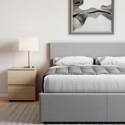 Lassic Vida Designs Veronica Light Grey Linen Ukfr 5Ft King Size Ottoman Bed Frame, 200 X 150Cm - thumbnail 5
