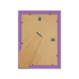 A5 Purple Picture Frame With Mount For A6 (10.5 X 14.8Cm - 4.1 X 5.8In) Poster, Photo, Artwork, Or Print. - thumbnail 6