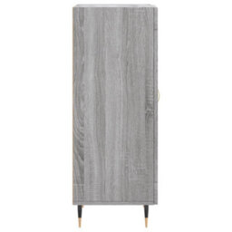 Berkfield Modern Sideboard Grey Sonoma 34.5X34X90 Cm Engineered Wood - thumbnail 7