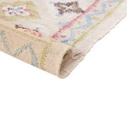 Beliani Handwoven Multicolour Jute Rug 140 X 200 Cm With Tassels - thumbnail 5