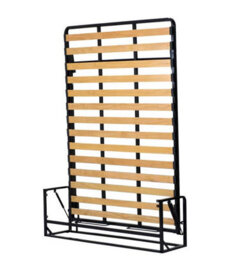 Wallbedking Murphy Bed Vertical 135Cm X 190Cm Classic Wall Bed, Fold-Down Guest Bed For Small Rooms, Apartments And Studios - thumbnail 2