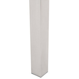 Beliani Garden Dining Table Grosseto 180 Cm 90 Cm Polished Granite Grey - thumbnail 8