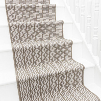 Cable Stair Runner - Reversible, Durable & Hardwearing Carpet For Stairs & Staircases, Multiple Lengths - image 1