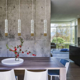 Pendant Long Tube Light Modern Cylinder Pipe Contemporary - thumbnail 3