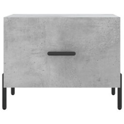 Berkfield Durable Coffee Table Concrete Grey 50X50X40 Cm Engineered Wood - thumbnail 5
