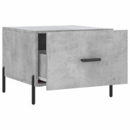 Berkfield Durable Coffee Table Concrete Grey 50X50X40 Cm Engineered Wood - thumbnail 6