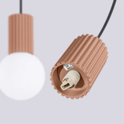 Sollux Lighting Halo Aluminum/glass Mocca 2 Lights Modern Pendant Lamps - thumbnail 7