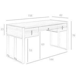 Angel Cerda Elegant Walnut And Chrome-Plated Steel Desk For Modern Offices - thumbnail 7
