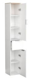 Vcm Bathroom Furniture Bathroom Cabinet High Cabinet Donali - thumbnail 2