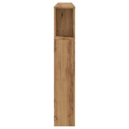 Walplus Headboard Cabinet Artisian Oak 180X18.5X102.5 Cm Engineered Wood - thumbnail 5