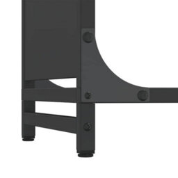Walplus Firewood Rack Black 44X28X65 Cm Cold-Rolled Steel - thumbnail 8