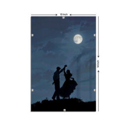 Ak Frames 14X10 Frameless Clip Frame With Shatter-Resistant Perspex - Clip Photo Frame For Prints, Photos And Wall Art - thumbnail 6