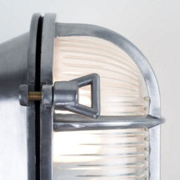 Valuelights Bow Chrome Nautical Oval Bulkhead Ip64 Warm Led Outdoor Wall Light - thumbnail 5