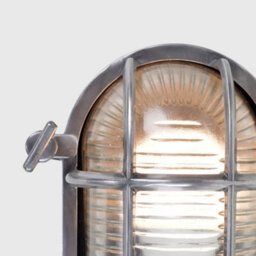 Valuelights Bow Chrome Nautical Oval Bulkhead Ip64 Warm Led Outdoor Wall Light - thumbnail 4