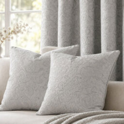 Mhg Living 100% Cotton Jacquard Room Darkening Curtains Pair - Thermal Insulated Eyelet Curtains - thumbnail 7