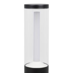 GoodHome Trinidad Black Mains-Powered (Wired) 1 Lamp Integrated Led Outdoor Post Light (H)450mm - thumbnail 4