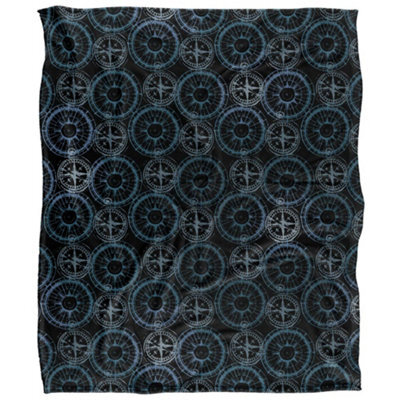 Jq Licensing Silky Comp Supersoft Blanket Black/multicoloured (One Size) - image 1