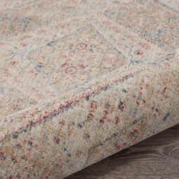 Beige Grey Traditional Bordered Geometric Easy To Clean Rug For Living Room And Bedroom-160Cm X 234Cm - thumbnail 6