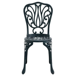 Berkfield Garden Bistro Set 3 Pcs Green Aluminium - thumbnail 7