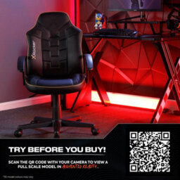 X Rocker Saturn Ergonomic Pc Office Gaming Chair - Black - thumbnail 8