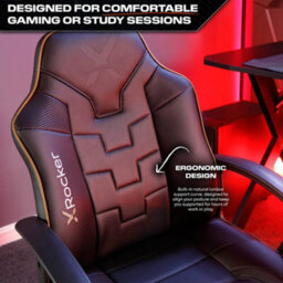 X Rocker Saturn Ergonomic Pc Office Gaming Chair - Black - thumbnail 4