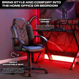 X Rocker Saturn Ergonomic Pc Office Gaming Chair - Black - thumbnail 3