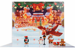 Christmas Building Block Novelty Advent Calendar With 24 Assorted Block Kits - thumbnail 2