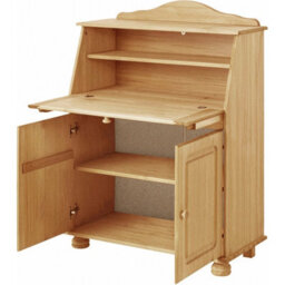 Dorel Home Mette Secretary Desk With Stained Wax - thumbnail 5