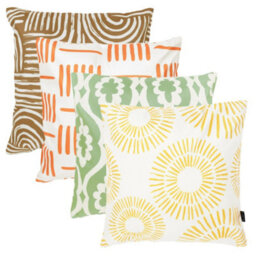 icon 4Pk Cushion X1 Curve, X1 Golden Sun, X1 Lines, X1 Damask - thumbnail 1