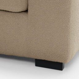 Abakus Direct Boston 2 Seater Sofa In Grey Basket Weave - thumbnail 9