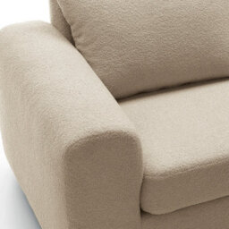 Abakus Direct Boston 2 Seater Sofa In Grey Basket Weave - thumbnail 8