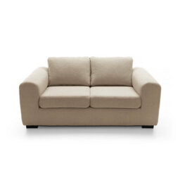 Abakus Direct Boston 2 Seater Sofa In Grey Basket Weave - thumbnail 6