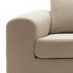 Abakus Direct Boston 2 Seater Sofa In Grey Basket Weave - thumbnail 7