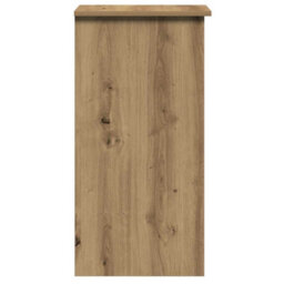 Berkfield Desk With Shelves Artisan Oak 84X40X78 Cm Engineered Wood - thumbnail 6