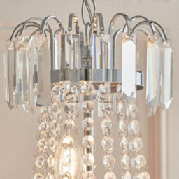 Hanging Ceiling Chandelier Pendant 6 Light Glass Retro Lamp Bulb Holder Fitting - thumbnail 3