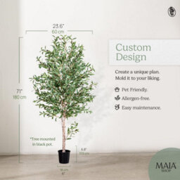 Artificial Plant Olive Tree, Maia Shop For Home And Office Decoration, 180Cm - thumbnail 5