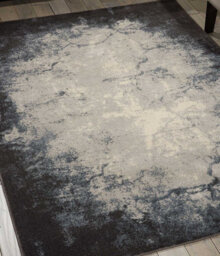 Ivory Grey Rug, Anti-Shed Abstract Rug With 10mm Thick, Modern Luxurious Rug For Bedroom, & Dining Room-282Cm X 389Cm - thumbnail 2