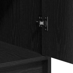 Walplus Dressing Table 3 Pcs Black 40 X 41 X 75 Cm Engineered Wood - thumbnail 9