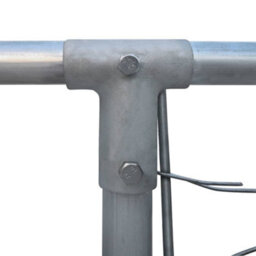 Berkfield Outdoor Dog Kennel Galvanised Steel 4X4X1 M - thumbnail 3