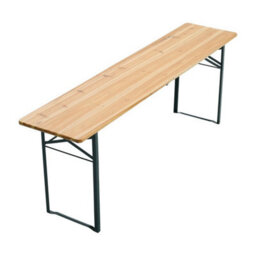 5.8Ft Long Wooden Folding Garden Table Outdoor Picnic Table Bbq Party Table