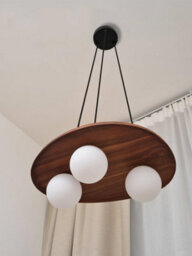 Osram Decor Acacia Nest Pendant Ceiling Light 3Xg9 Brown Max 3X5W Led Modern - thumbnail 5